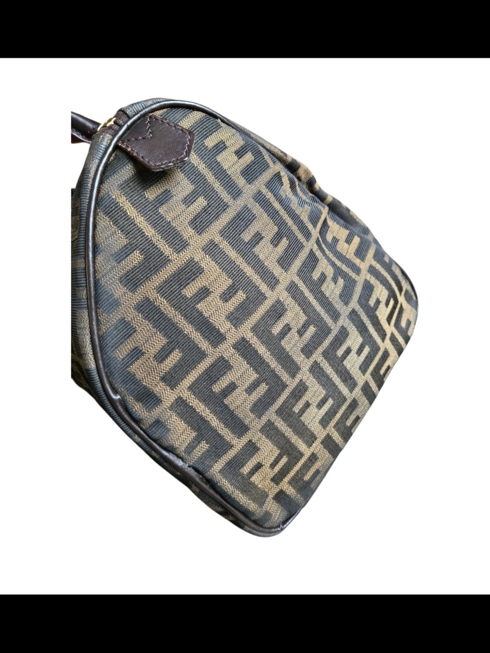 Fendi Zucca Canvas Satchel in Brown - Picture 9 of 16